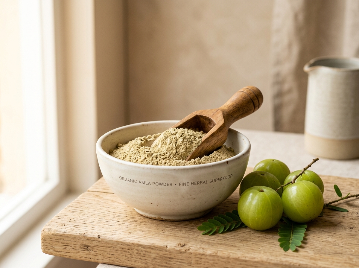 Pure Organic Herbal Amla Powder