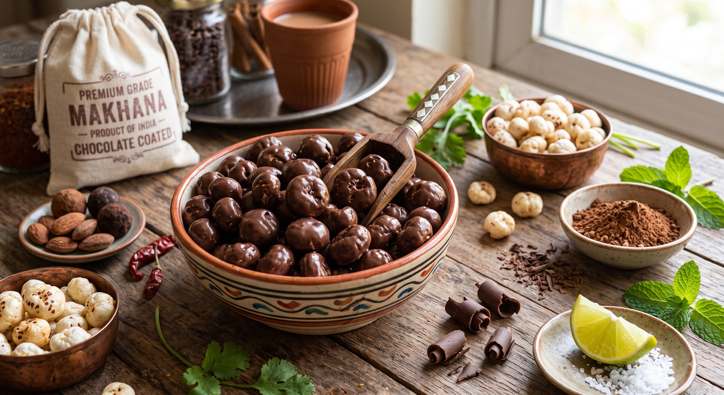Chocolate Coated Makhana